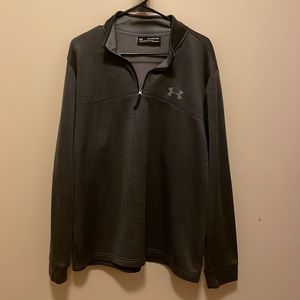 Under Armor Quarter Zip Fleece Lined Pull Over